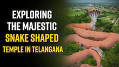 Telangana Snake Temple: This Unique And Majestic Snake Shaped Temple Of Telangana Will Leave You Spellbound - Watch Video
