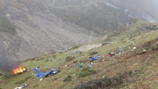 Private Helicopter Crashes 2 km From Kedarnath, 7 Including 2 Pilots Dead