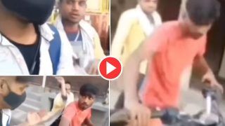 Viral Video: Chor Walks Away With Bike While Talking To Owner, Gets Caught Red Handed  