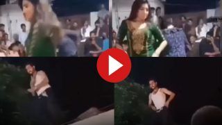Girls Dance Video: गजब डांस से धर्राटे काट रही थीं लड़कियां, मगर महफिल लड़का लूट ले गया- देखें वीडियो