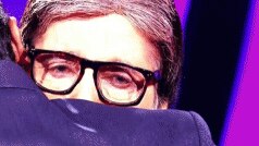 'केबीसी 14': अभिषेक बच्चन ने गले लगाया तो इमोशन हुए बिग बी, आंखों से छलक पड़े आंसू