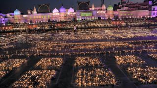 Over 15.67 Lakh Diyas Lit as Ayodhya’s Deepotsav Breaks its Own Guinness World Record. See Pics