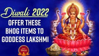 Diwali 2022: This Diwali Offer These Bhog Items To Goddess Lakshmi To Seek Blessings - Watch Video
