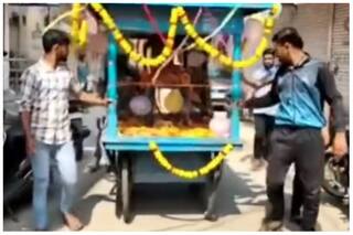 Rajasthan Village Holds Funeral Procession For Beloved Monkey, Cremate Him As Per Hindu Rituals