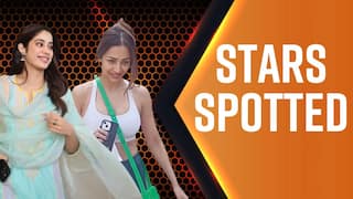 Video: Jahnvi Kapoor Gives Beautiful Vibe In Simple Suit, Malaika Arora Flaunts Her Curvy Figure In Tight Dress