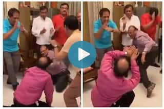 Viral Video: Desi Uncles Have a Blast Performing Naagin Dance at Party, Internet Calls Them Rockstars | Watch