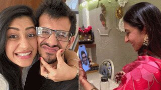 'भारत-ऑस्ट्रेलिया वाला करवा चौथ', धनश्री वर्मा ने वीडियो कॉल में पति का चेहरा देखकर तोड़ा व्रत