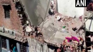 यूपी: गोंडा में विस्फोट से मकान की छत गिरी,  महिला की मौत, युवक गंभीर रूप से घायल