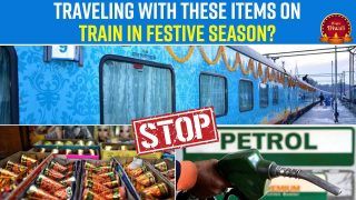 Festival 2022: Traveling By Train This Festive Season? Carrying These Items Can Land You To Jail - Watch Video