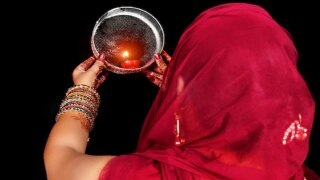 Karwa Chauth 2022: Check Moonrise (Chaand Nikalne Ka Samay) Timings in Delhi, Noida, Gurugram, Faridabad and Other Cities