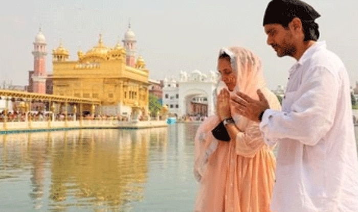 अंगद और नेहा धूपिया ने स्वर्ण मंदिर में मनाया बेटे का पहला जन्मदिन, दादा-पोते में है बेहद प्यार