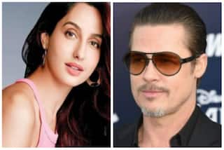 Nora Fatehi Gets Brutally Trolled For Saying Brad Pitt 'Slid Into Her DMs'