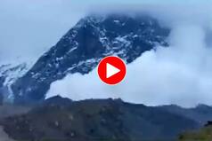 Viral Video: Huge Avalanche Occurs Near Kedarnath Temple in Uttarakhand. Watch