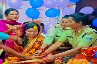Viral: सब इंस्पेक्टर के लिए मायका बना भोपाल का यह थाना, गोद भराई की रस्म भी की गई ।देखिए