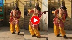 Ravan Ka Dance: हरियाणवी गाना बजाकर बीच सड़क पर नाचने लगा 'रावण', वीडियो ऐसा कि बार-बार देखेंगे ।देखिए