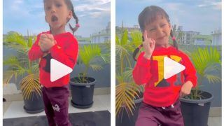 Viral Video: Little Girl Dances to Govinda's Tum Toh Dhokhebaaz Ho, Her Adorable Expressions Will Win You Over | Watch