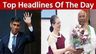 Top Headlines Today: Mallikarjun Kharge Takes Charge As Congress President Today, Team India Served Cold Food And Sandwich - Watch