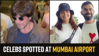 Shahrukh Khan Spotted In Stylish Black Glasses, Virat and Anushka gives 'couple goals    As They Twin In White | Watch Video