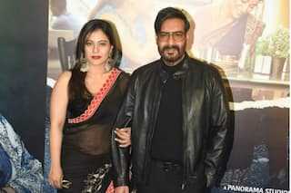 Ajay Devgn And Kajol Twin in Black at Drishyam 2 Screening - Watch Viral Clip