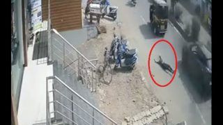 Caught on Camera: Girl Jumps Off Speeding Autorickshaw to Escape Molestation Bid in Aurangabad | WATCH