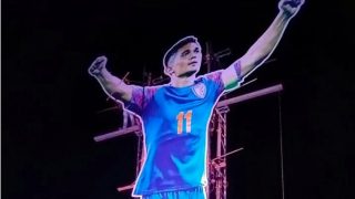 Kerala Fans Put Up 52-feet Tall Cutout of Sunil Chhetri ahead of 2022 FIFA World Cup