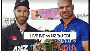 HIGHLIGHTS | Ind vs NZ 3rd ODI: Match Called Off Due to Rain; Hosts Win Series 1-0