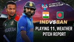 IND vs BAN T20 World Cup: Rain May Act As Spoil Sport During The Match in Adelaide - Watch Match Preview Video