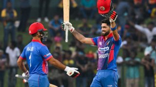1st ODI: 'अफगान लड़ाकों' ने 'श्रीलंकाई शेरों' का किया शिकार, इब्राहिम जादरान के शतक से रचा इतिहास