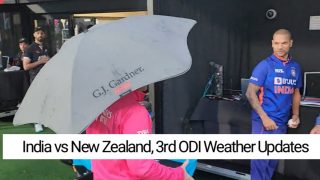 Highlights | IND vs NZ 3rd ODI, Christchurch: Rain Forces Match To Be Called Off, New Zealand Win Series 1-0