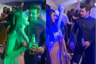 Tejasswi Prakash-Karan Kundrra Burn The Dance Floor at Friend's Wedding - WATCH