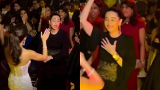 Karisma Kapoor Recreates ‘Le Gayi Le Gayi’ Dance at Friend’s Wedding in Black Dress, Watch Viral Video