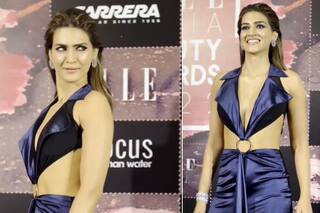 Kriti Sanon Gives a Sassy Reply to Paparazzo Asking About Her Partner at Awards Event