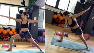 Malaika Arora's Monday Motivation is Real And Effective - All About The Warrior Pose And Other Yoga Asanas She Performs - Watch Viral Clip