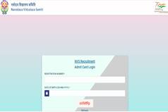 NVS CBT Admit Card 2022 Soon at navodaya.gov.in; Check Exam Date, Link Here