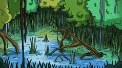 Optical Illusion: Can You Spot The Crocodile Hidden Inside This Lake Within 12 Seconds?