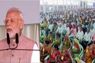 पीएम मोदी मानगढ़ धाम में, बोले- भारत का अतीत और वर्तमान आदिवासी समाज  के बलिदानों का ऋणी