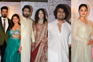 Palak Muchhal-Mithoon Sharma Wedding Reception: Here's Who All Attended The Party