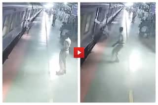 WATCH: Alert RPF Official Saves Girl From Getting Crushed Under Train