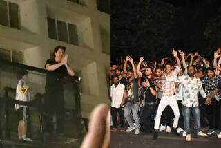 Shah Rukh Khan Folds Hands And Thanks The Sea of Fans From Balcony, Watch Viral Video on His Birthday