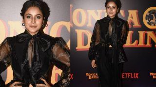 Shehnaaz Gill Looks Like The Bright Moon After Eclipse in All-Black Organza Outfit - Check Details Here