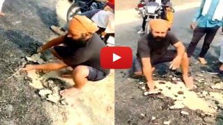 Viral Video Today: पीएम योजना के तहत वरुण गांधी के संसदीय क्षेत्र में बनाई इतनी खराब सड़क, भड़क गए भाजपा सांसद | देखिए वीडियो