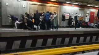 WATCH: Chaos At Tehran Metro Station After Security Forces Open Fire On Commuters, Disturbing Visuals Emerge