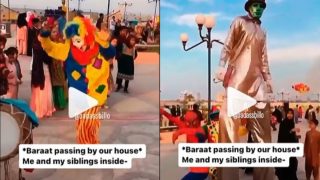 Spiderman, Clown And Tall Man Dance On Dhol Like Baaratis, Viral Video Will Leave You In Splits. Watch