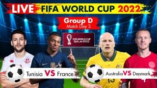 Highlights FIFA World Cup 2022- Group D, Tunisia vs France, Australia vs Denmark: FRA, AUS Qualify For Round of 16