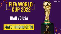 FIFA World Cup 2022: Iran VS USA Match Highlights | Watch Video