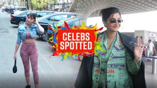 Celebs Spotted: Sonam Ahuja Kapoor Snapped at The Airport in Green Blazer, Nora Fatehi Spotted in Denim | Watch Video