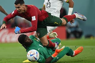 रोनाल्डो के रिकॉर्ड गोल से खुश नहीं घाना के कोच, रैफरी पर भड़के