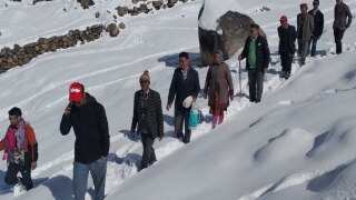 Himachal Pradesh Assembly Polls: 83-Year-Old Voter Walks 14 Km In Snow To Cast Vote In Chamba