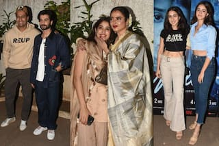 Mili Screening: Rekha Showers Love on Janhvi, Sara, Vicky, Ananya Panday And Sharvari Attend - See Pics