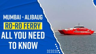 Mumbai-Alibaug Ro Ro Ferry: Here's All You Need To Know About The Exciting Ride - Watch Video